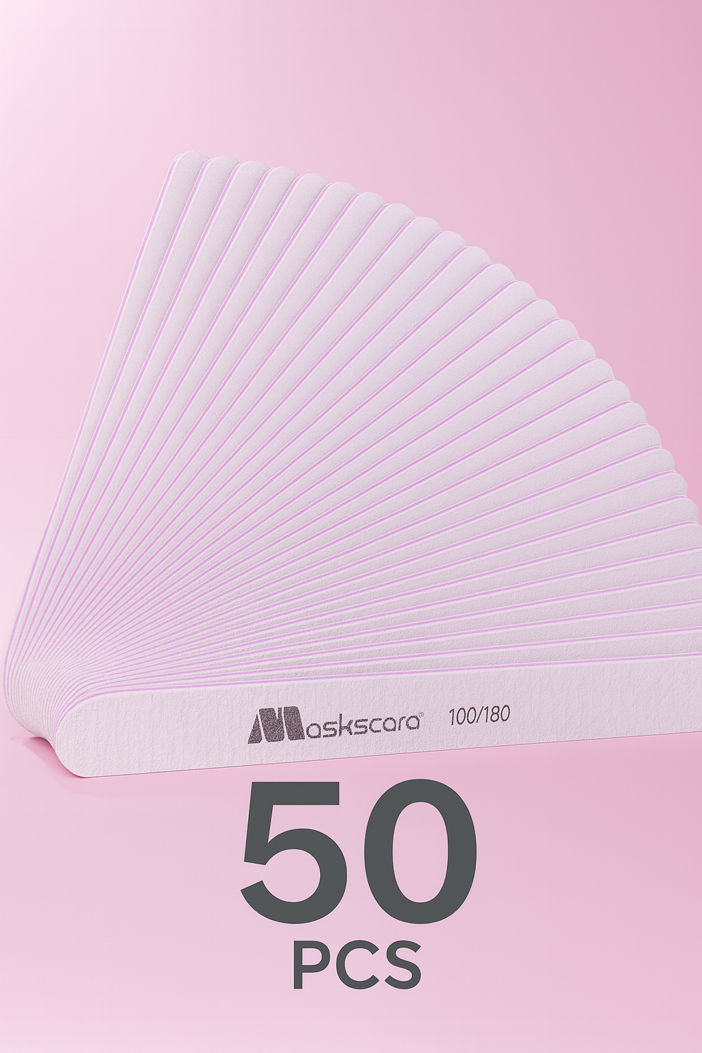 Maskscara Zebra File - Straight - 100180 50pc
