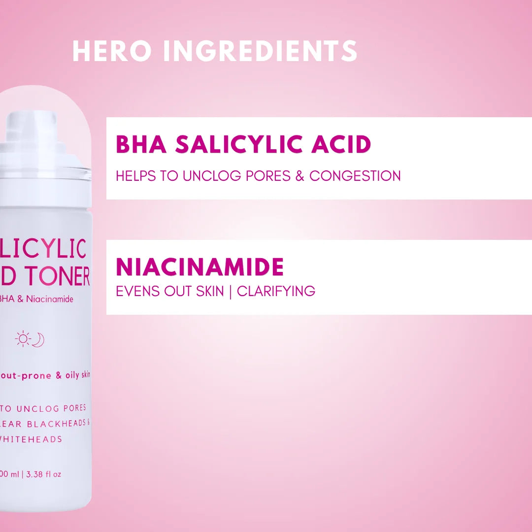 BHA Salicylic Acid 2% Toner with Niacinamide