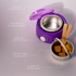 Wax Pot -Purple