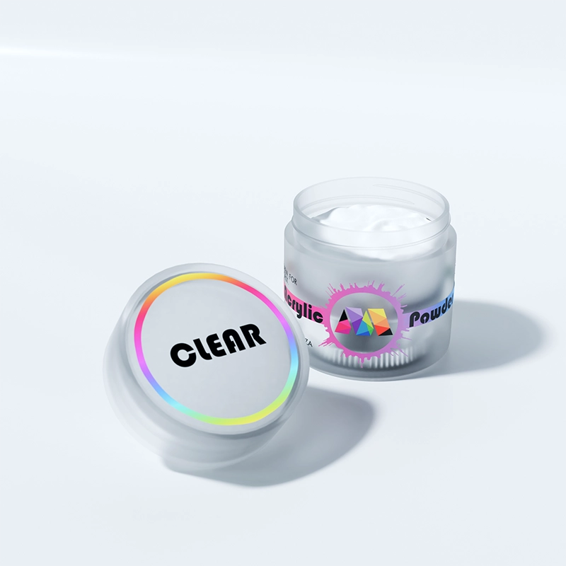 <img src="acrylic-professional-45g-clear.webp" alt="Clear acrylic powder in a 45g jar, designed for smooth overlays and sculpting with bubble-free polymers for clarity, durability, and long-lasting wear." />