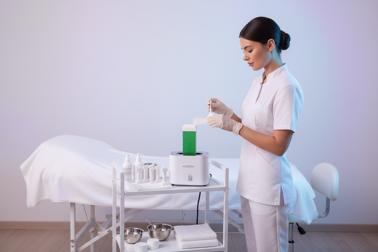 Aurora Glow Strip Wax Cartridge Spa Therapist