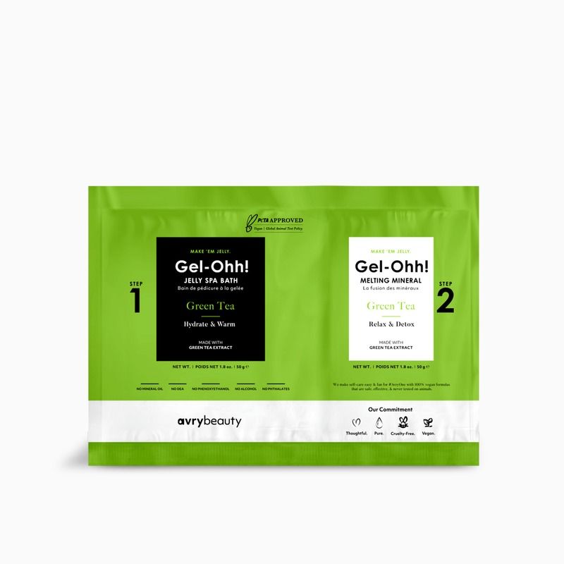 Avry Beauty Gel-Ohh Jelly Spa Pedi Bath - Green Tea