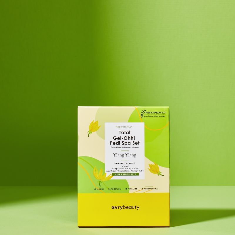 Total Gel-Ohh 5 Step Pedi Spa Set - Ylang Ylang
