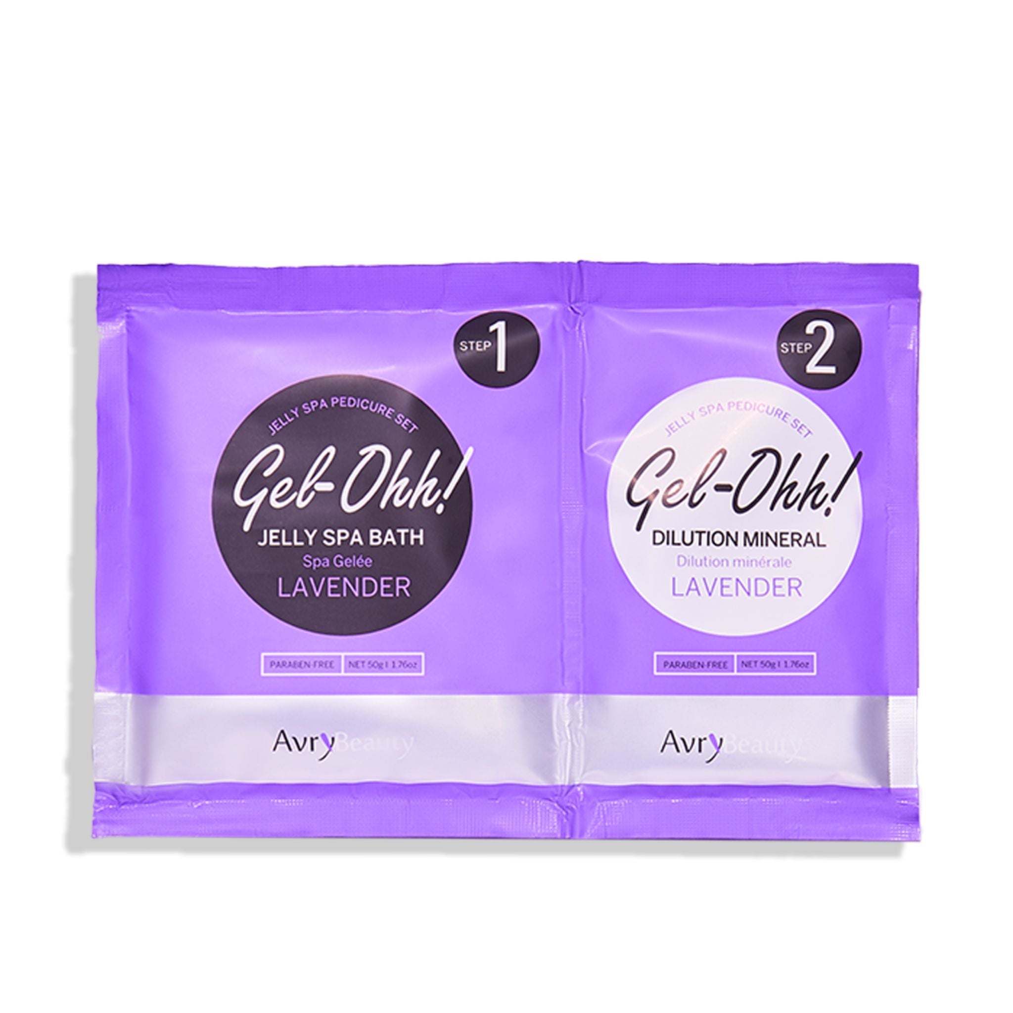 Avry Beauty Gel-Ohh Jelly Spa Pedi Bath - Lavender