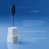 Blue Carbide E-File Bit - 3/32" Barrel Ball Top