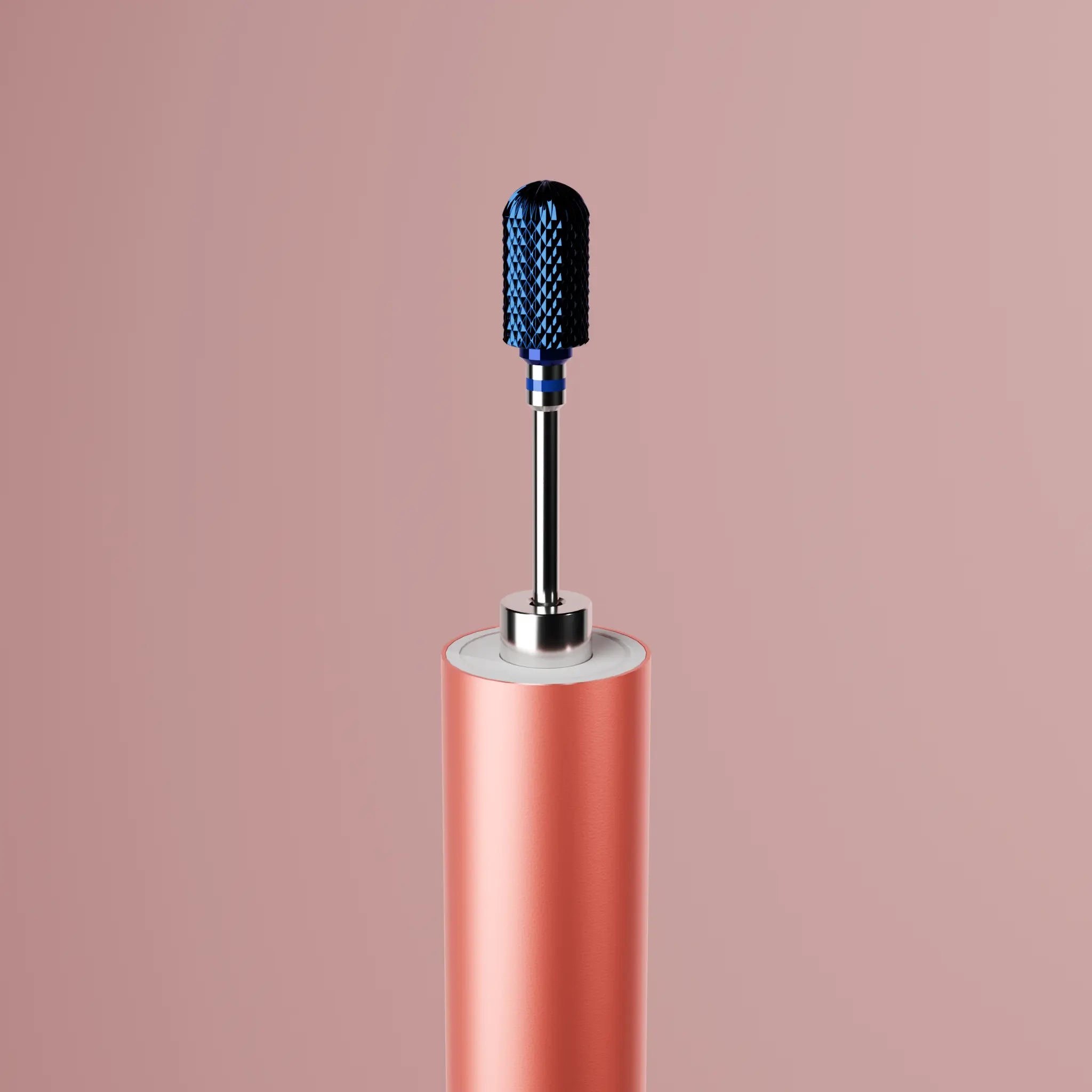 Blue Carbide E-File Bit - 3/32" Barrel Ball Top