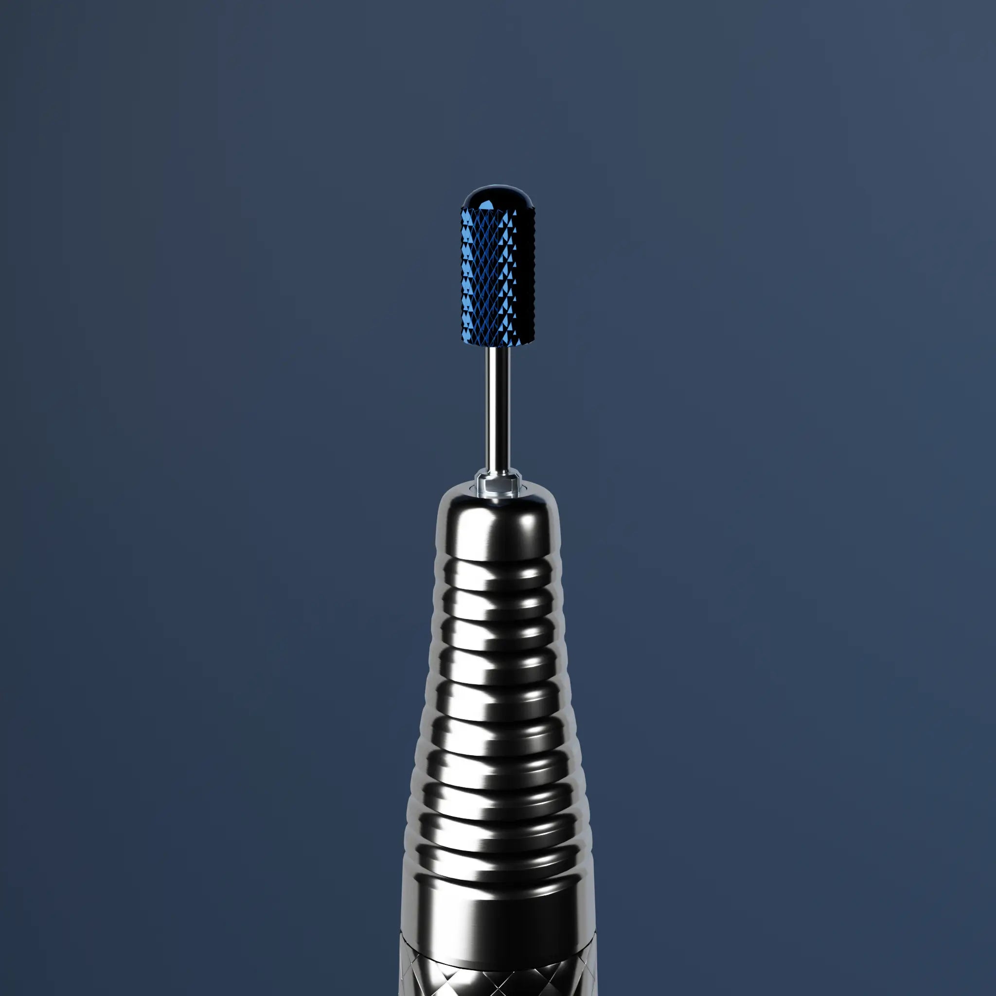 Blue Carbide E-File Bit - 3/32" Barrel Smooth Top