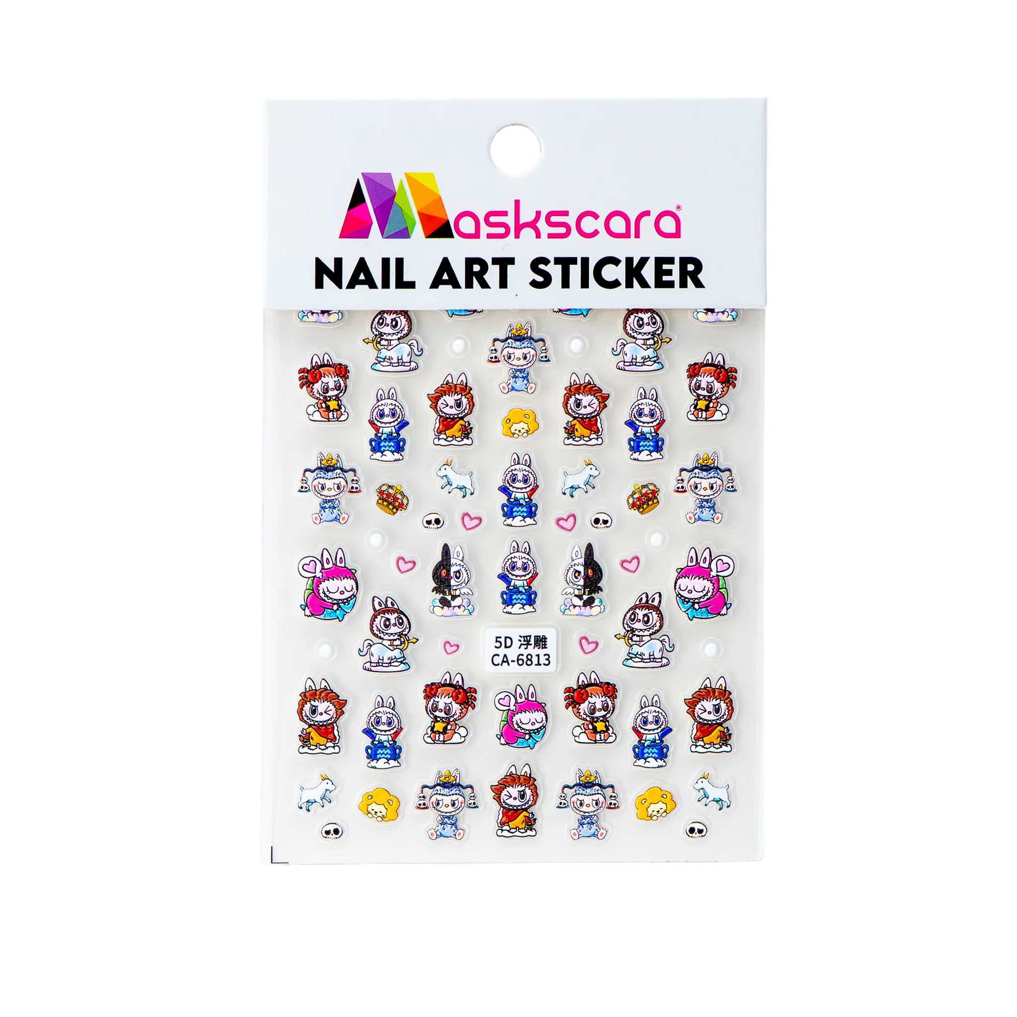 Right Angle Sticker Popmart Labubu Stickers #6813 – Maskscara