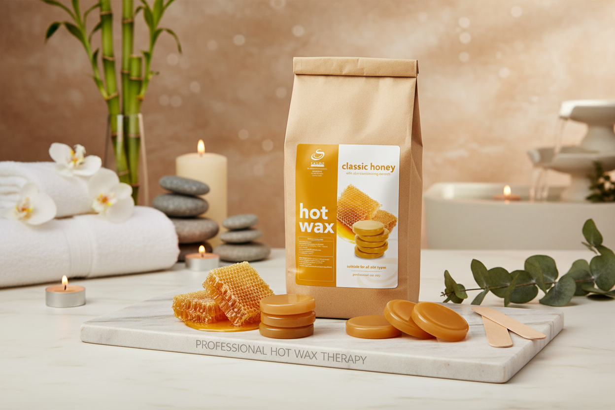Classic Honey Hot Wax Disc 1Kg Luxury Spa