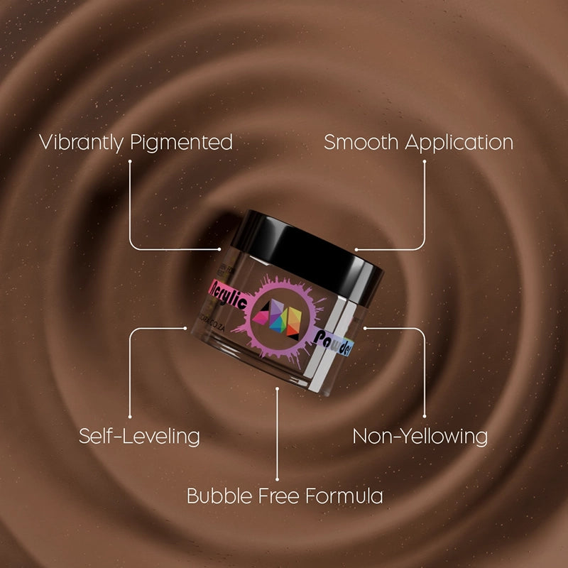 Brunette - 10g Professional Colour Acrylic