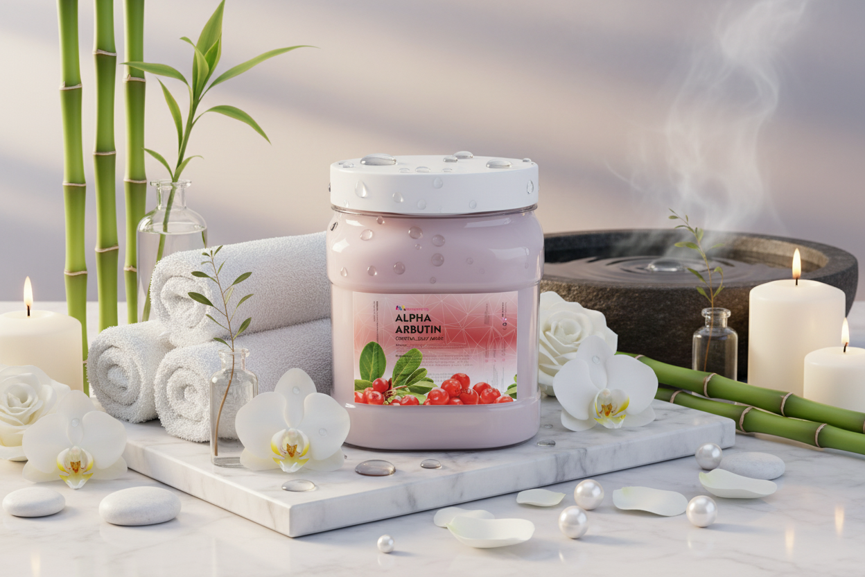 Crystal Jelly Mask Alphin Arbutin Luxury Spa