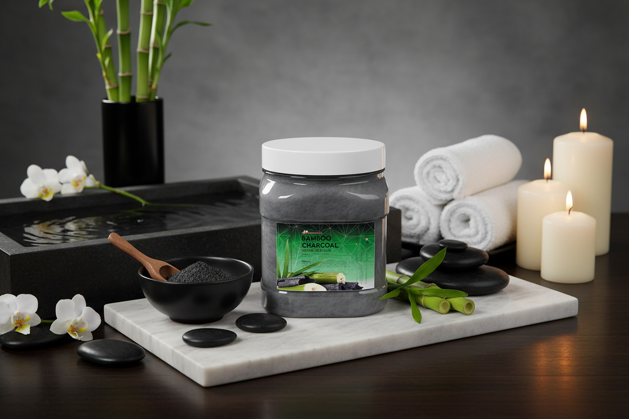 Crystal Jelly Mask Bamboo Charcoal Luxury Spa