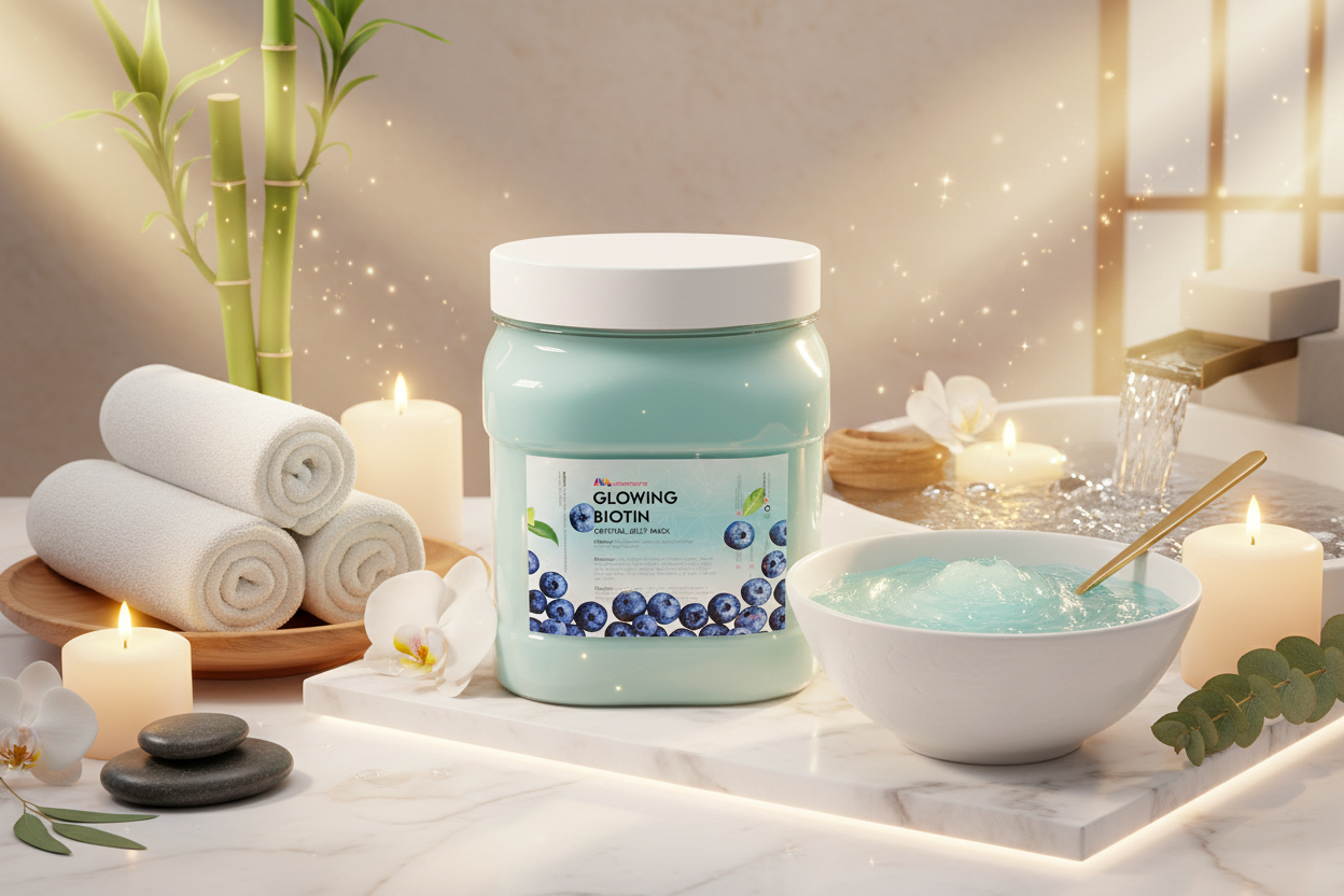 Crystal Jelly Mask Glowing Biotin Luxury Spa