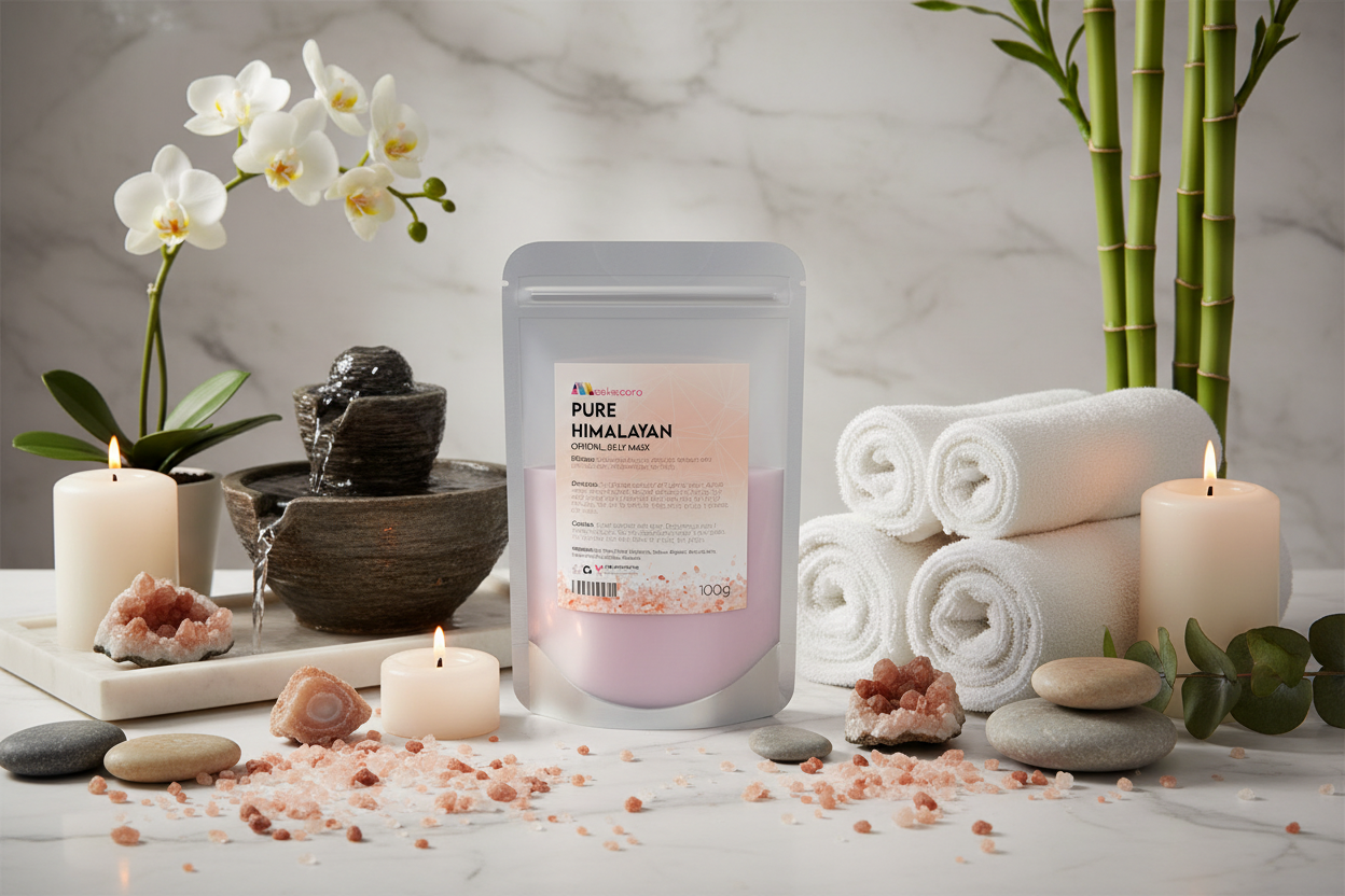 Crystal Jelly Mask Sachet Pure Himalayan Luxury Spa