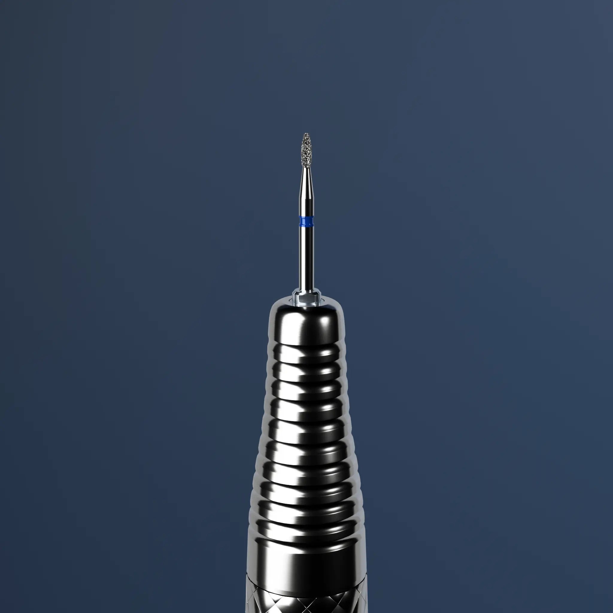 Diamond E-File Bit - Medium Russian Oval