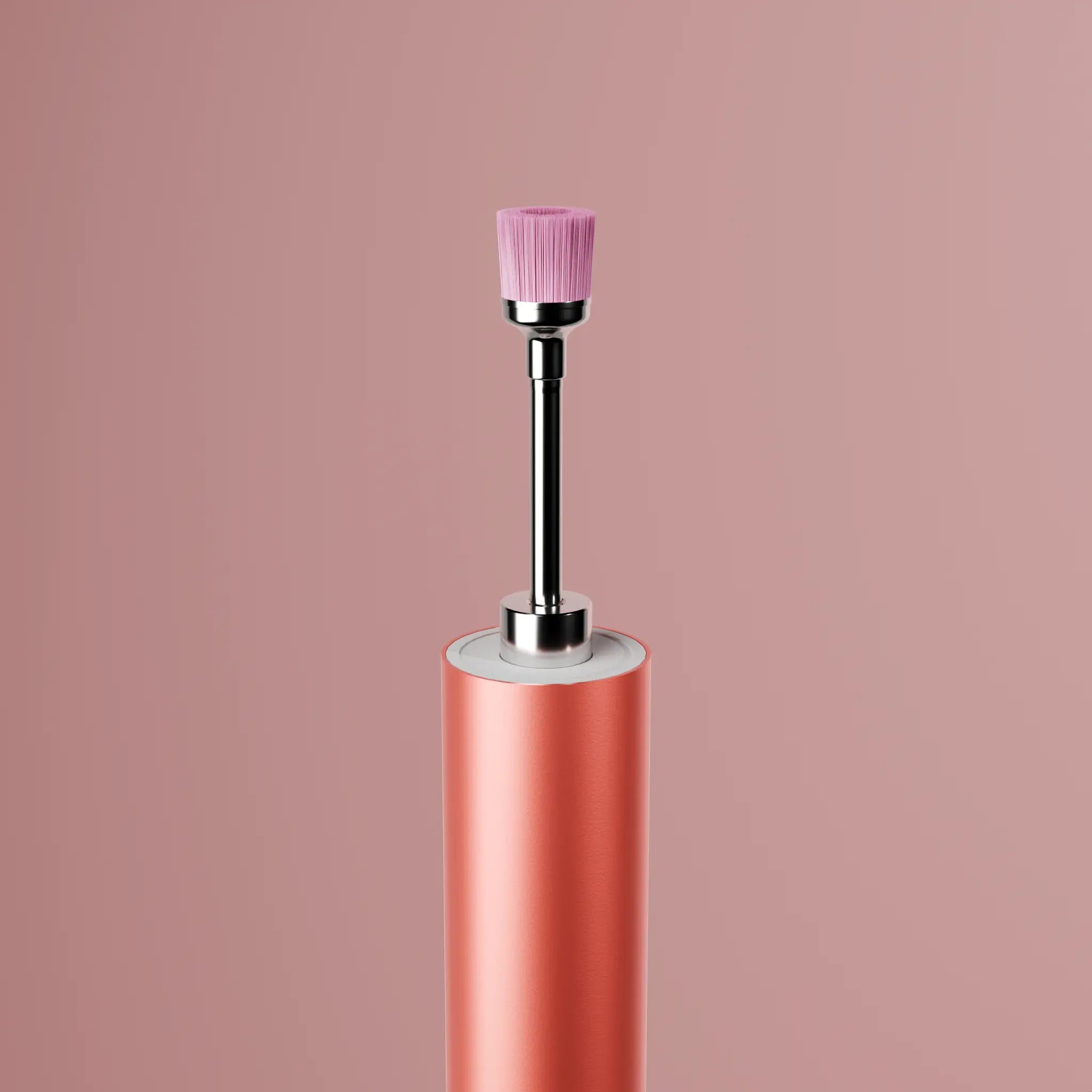 E-File Bit Dusting Brush - Pink