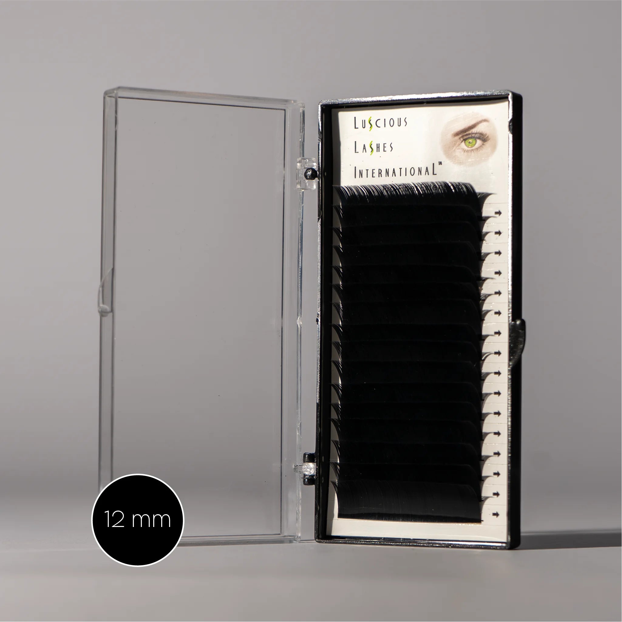 C-Curl Ellipse Lashes 0.15mm Black 12mm