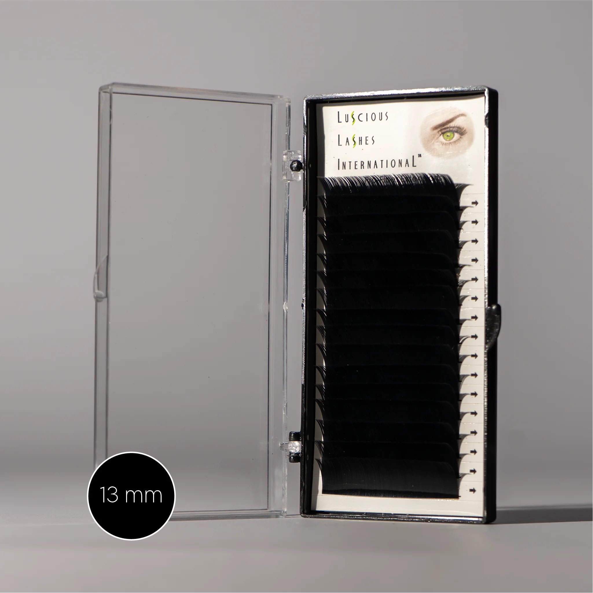 C-Curl Ellipse Lashes 0.15mm Black 13mm