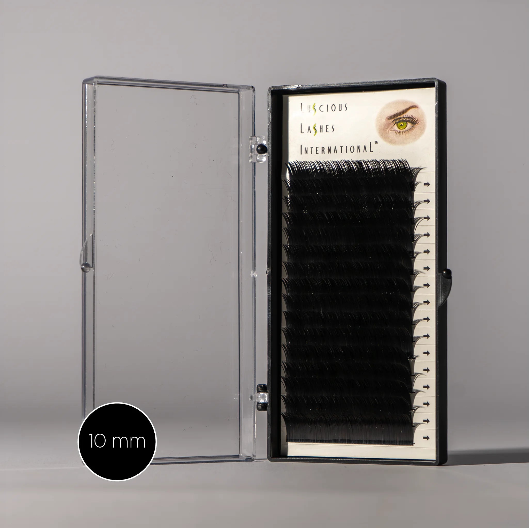 C-Curl Ellipse Lashes 0.20mm Black 10mm