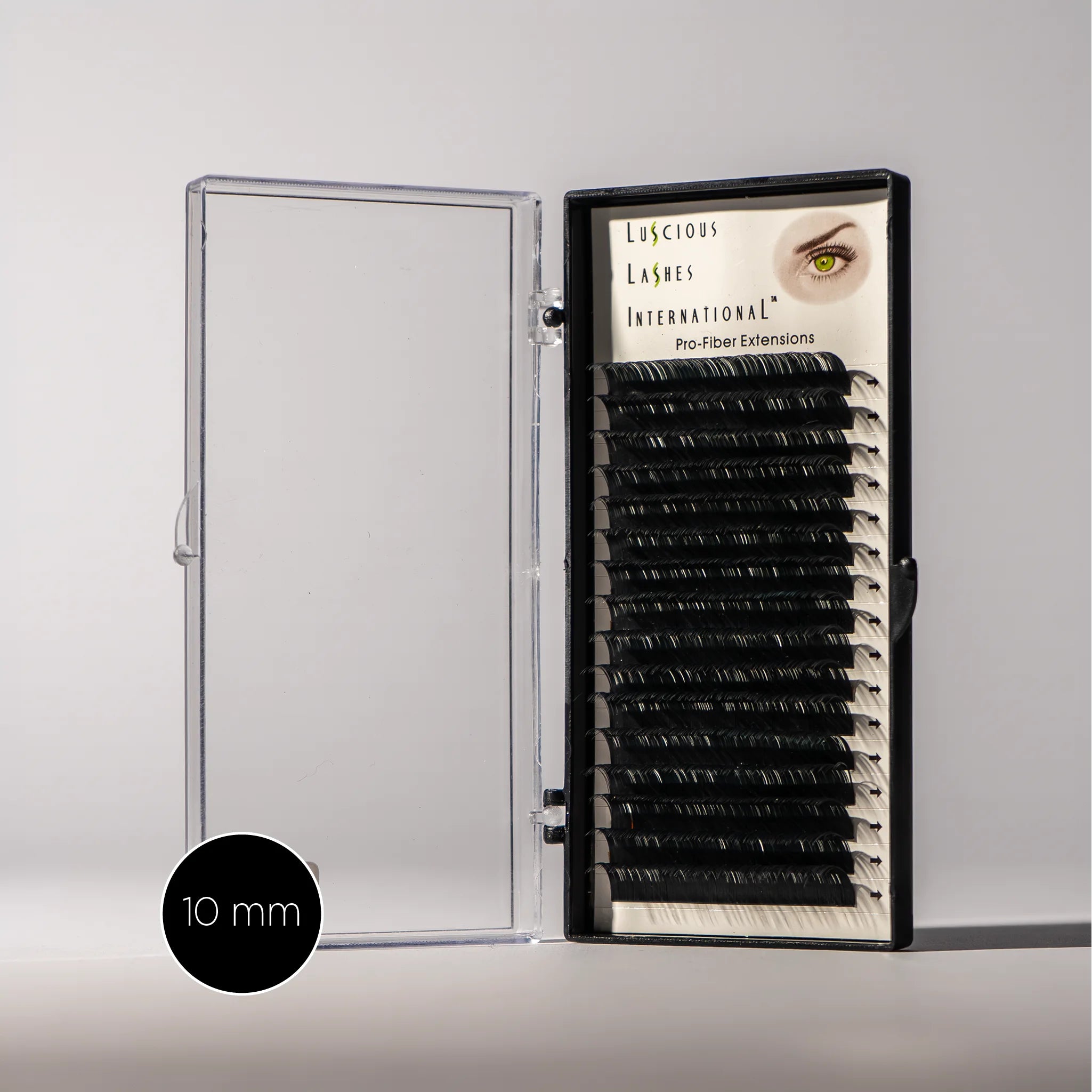 D-Curl Ellipse Lashes 0.15 Black 10mm