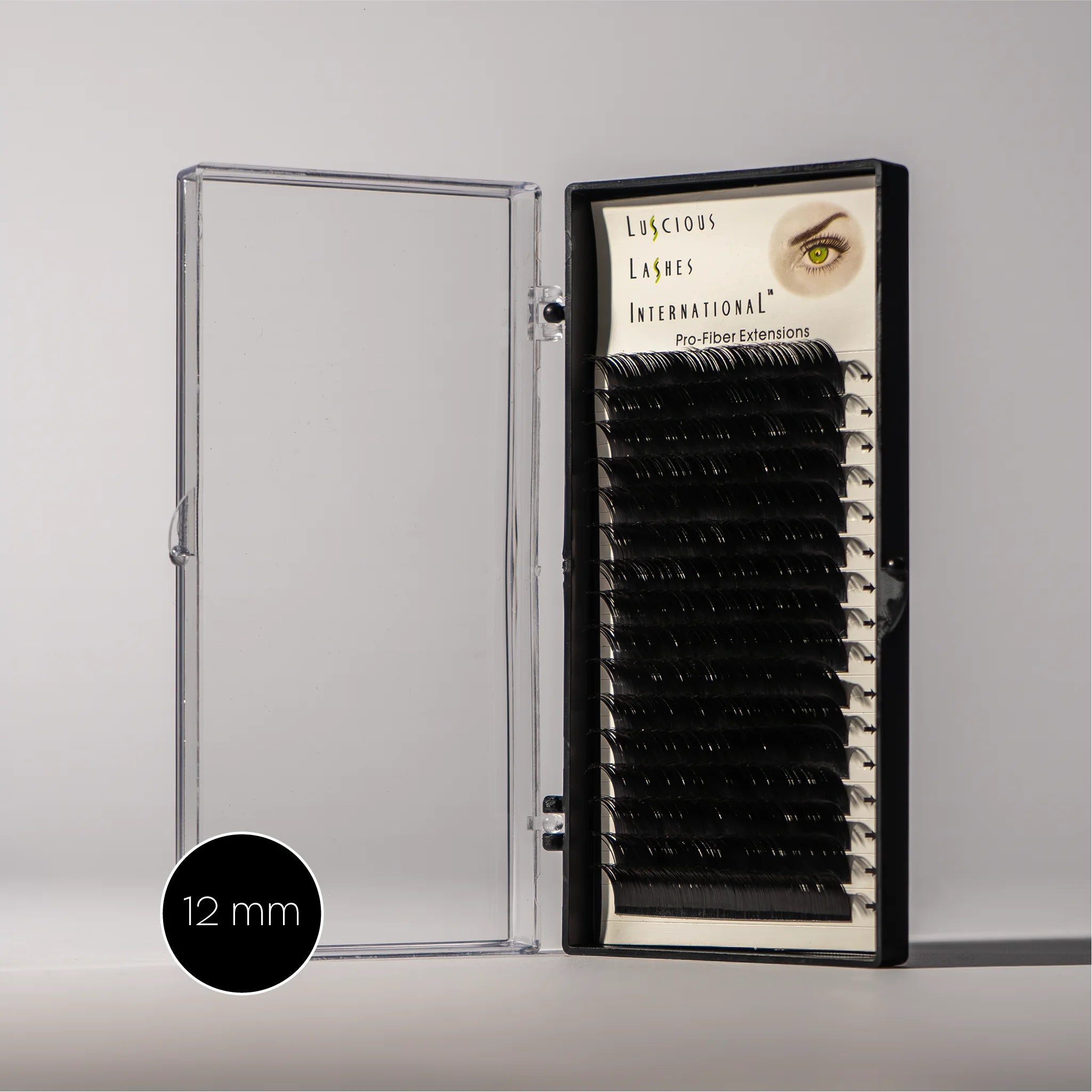 D-Curl Ellipse Lashes 0.20 Black 12mm