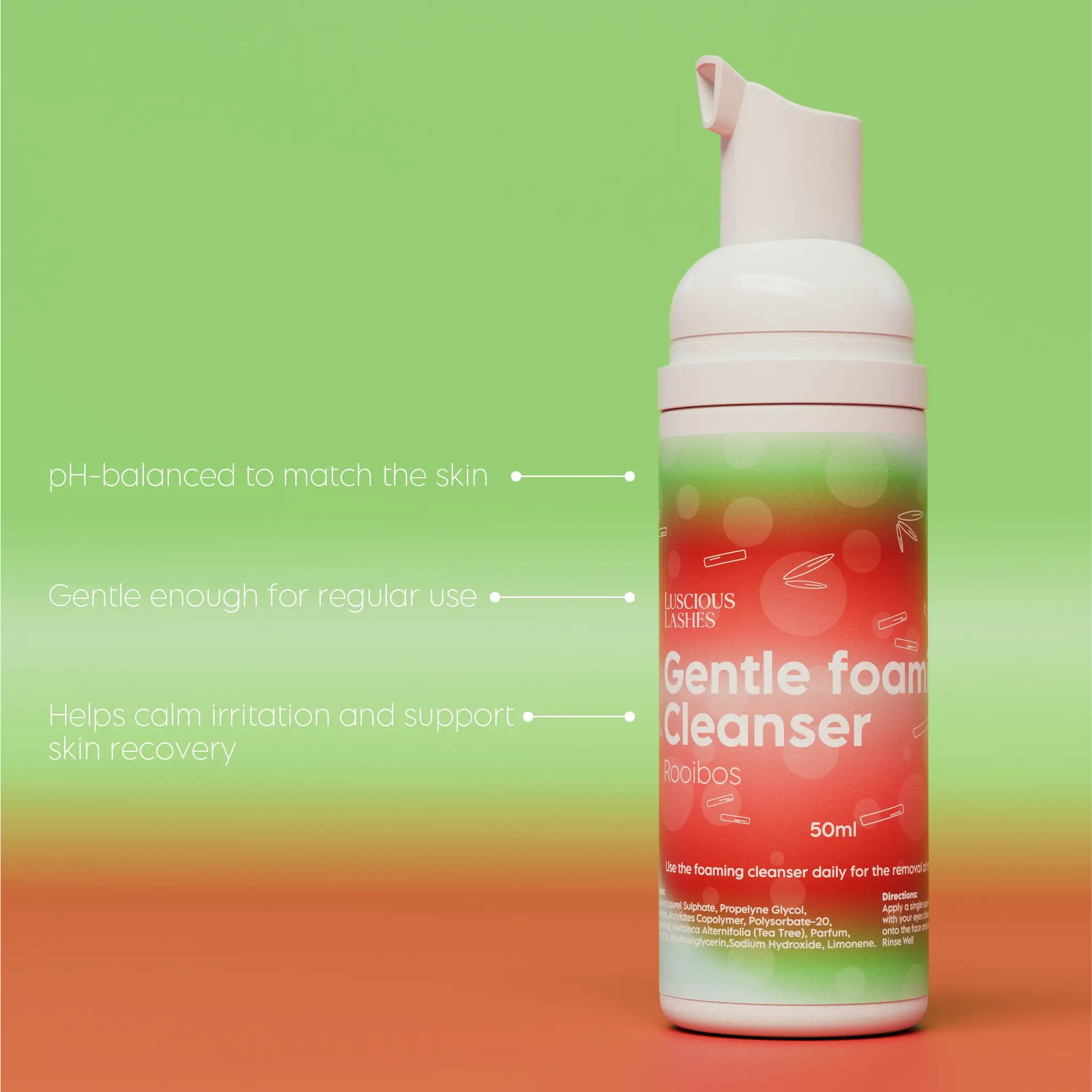 Rooibos Gentle Foaming Cleanser 50ml