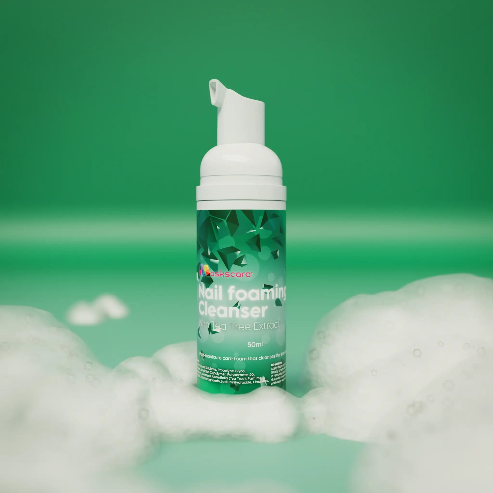 Nail Foaming Cleanser Tea Tree Extract 50ml