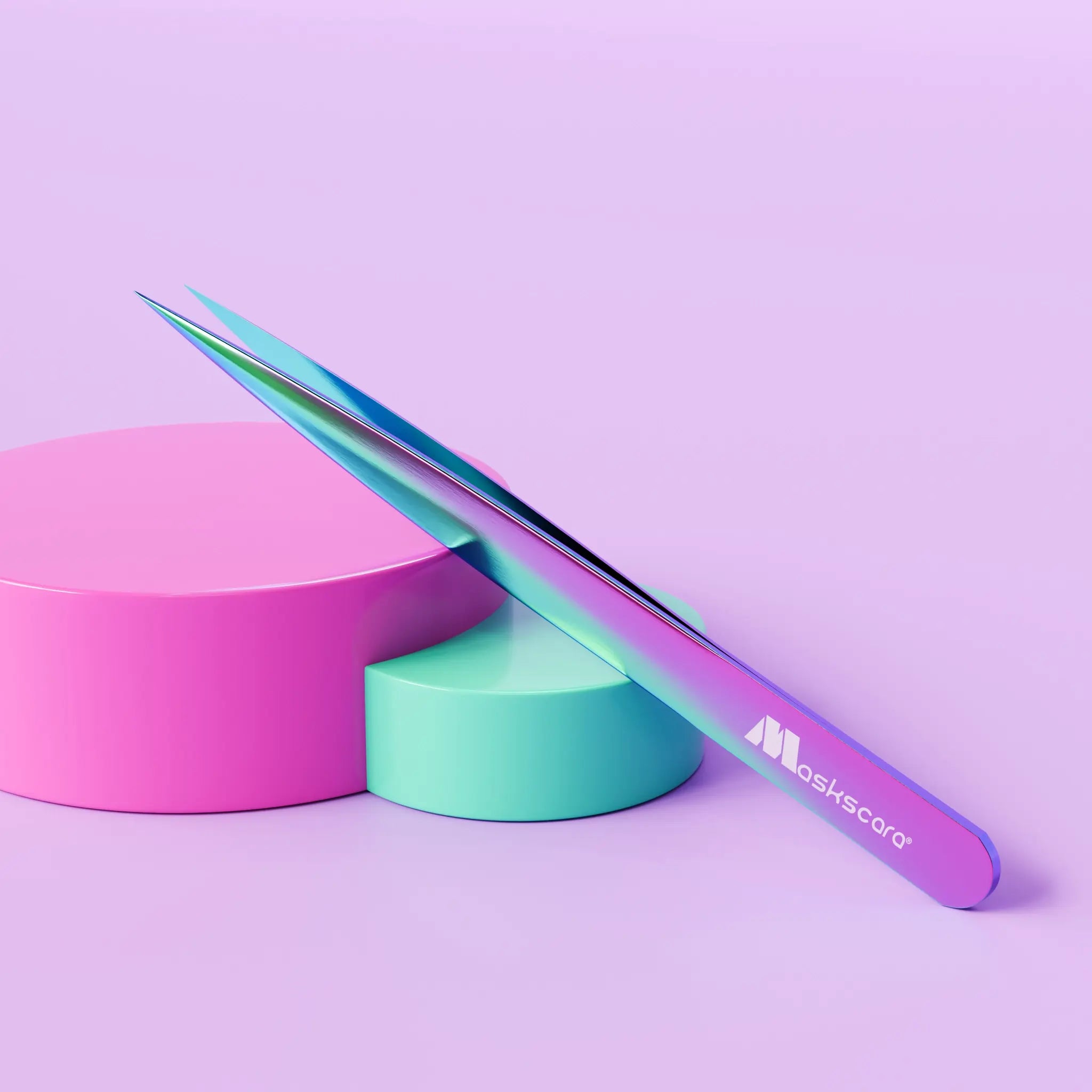 Nail Art Tweezers - Rainbow