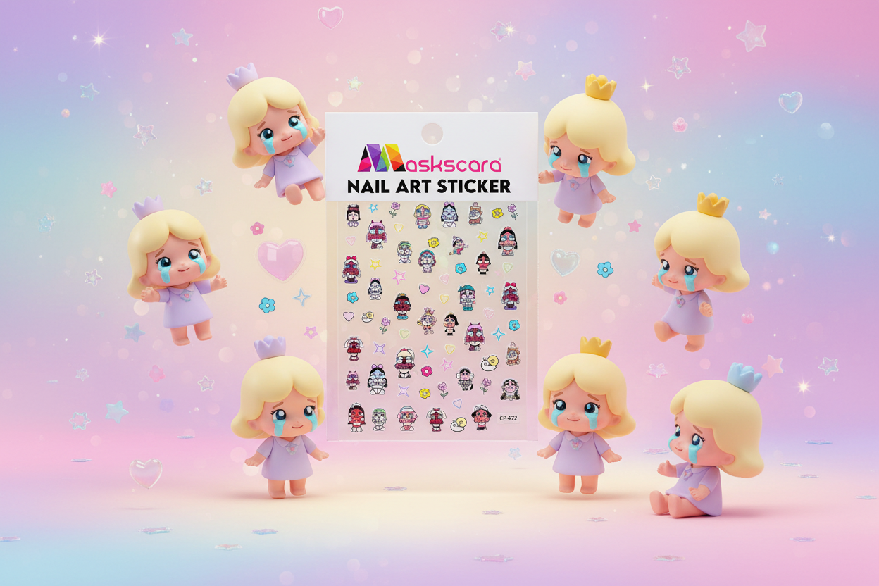 Popmart Cry Baby Stickers #472 Character Scene