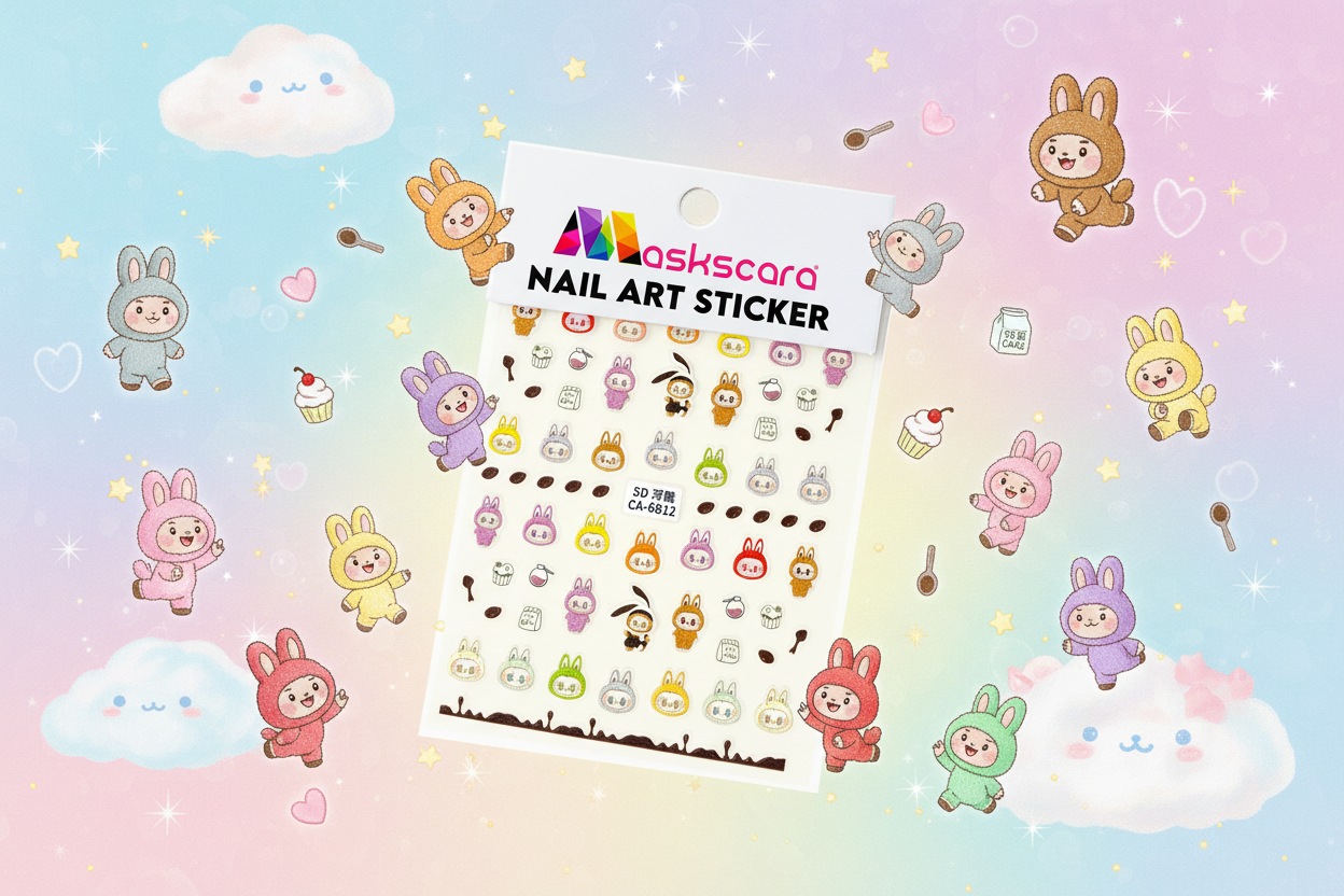 Popmart Labubu Stickers #6812 Character Scene
