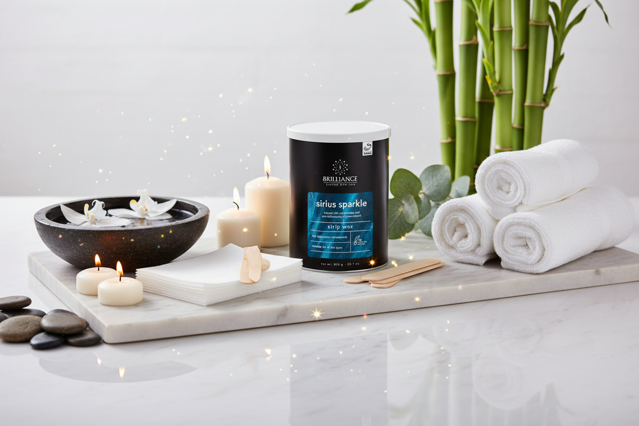 Sirius Sparkle Strip Wax 800g Luxury Spa