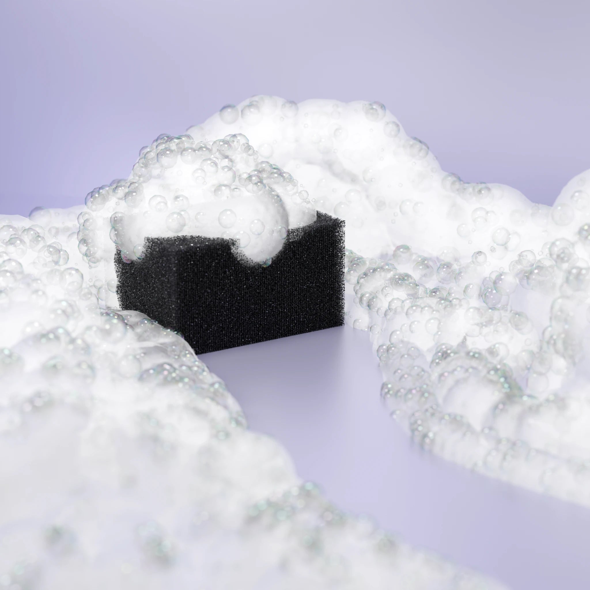 Exfoliating Body Sponge - Black