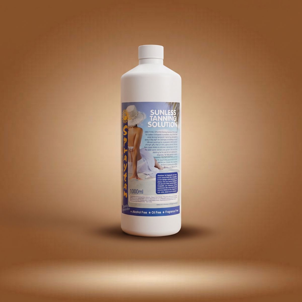 Spraytan 10% HVLP Tanning Solution with Bronzer 1 Litre
