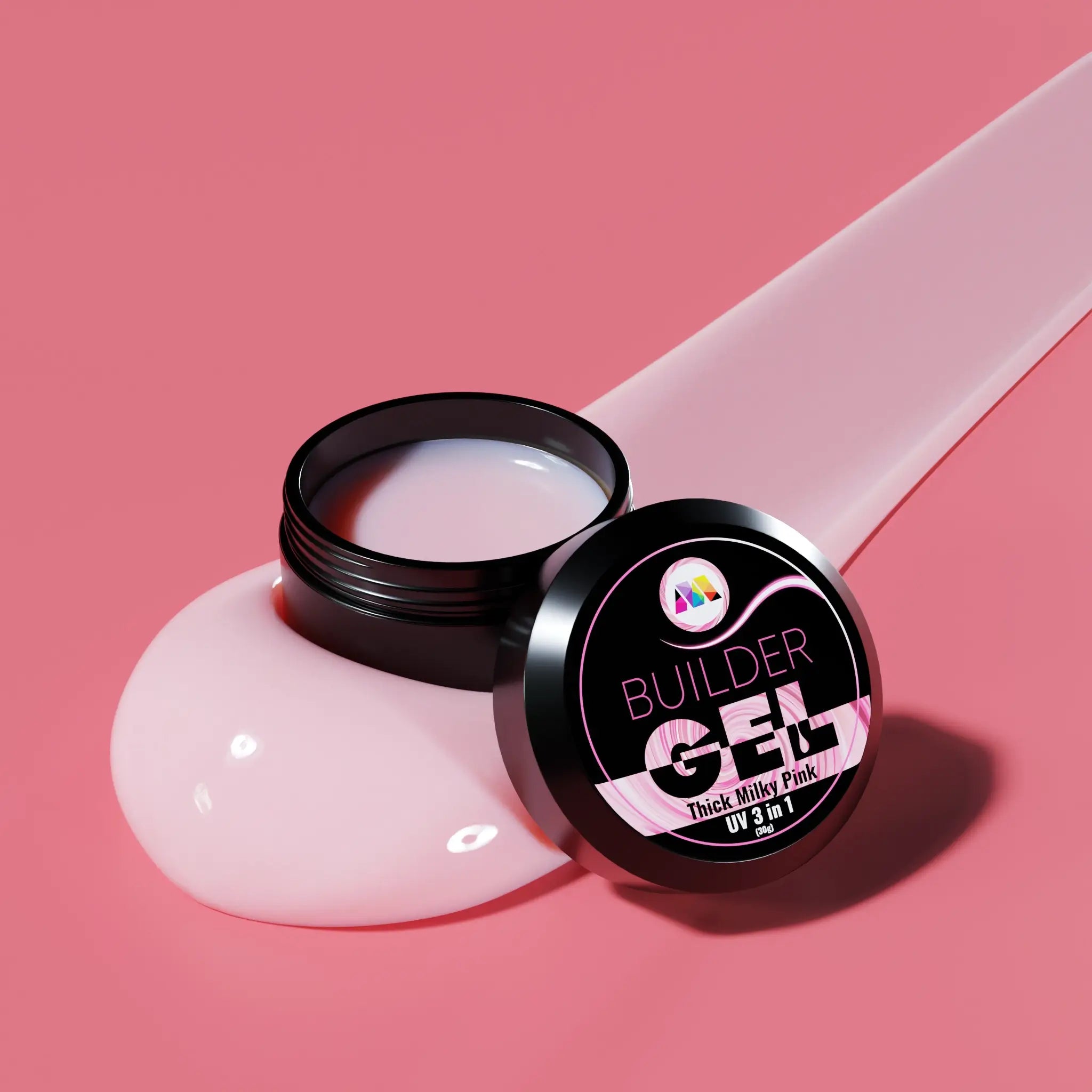 Thick Milky Pink UV Builder Gel - 30g