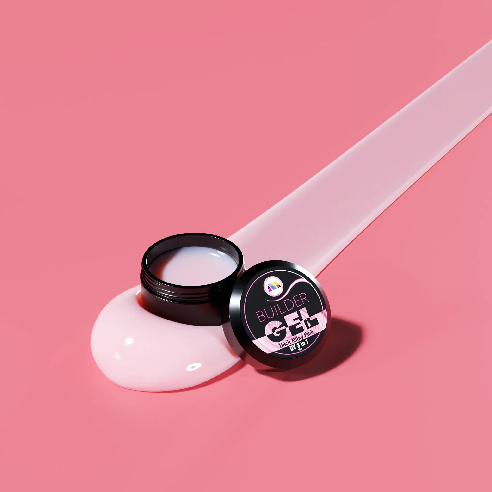 Thick Milky Pink UV Builder Gel - 5g