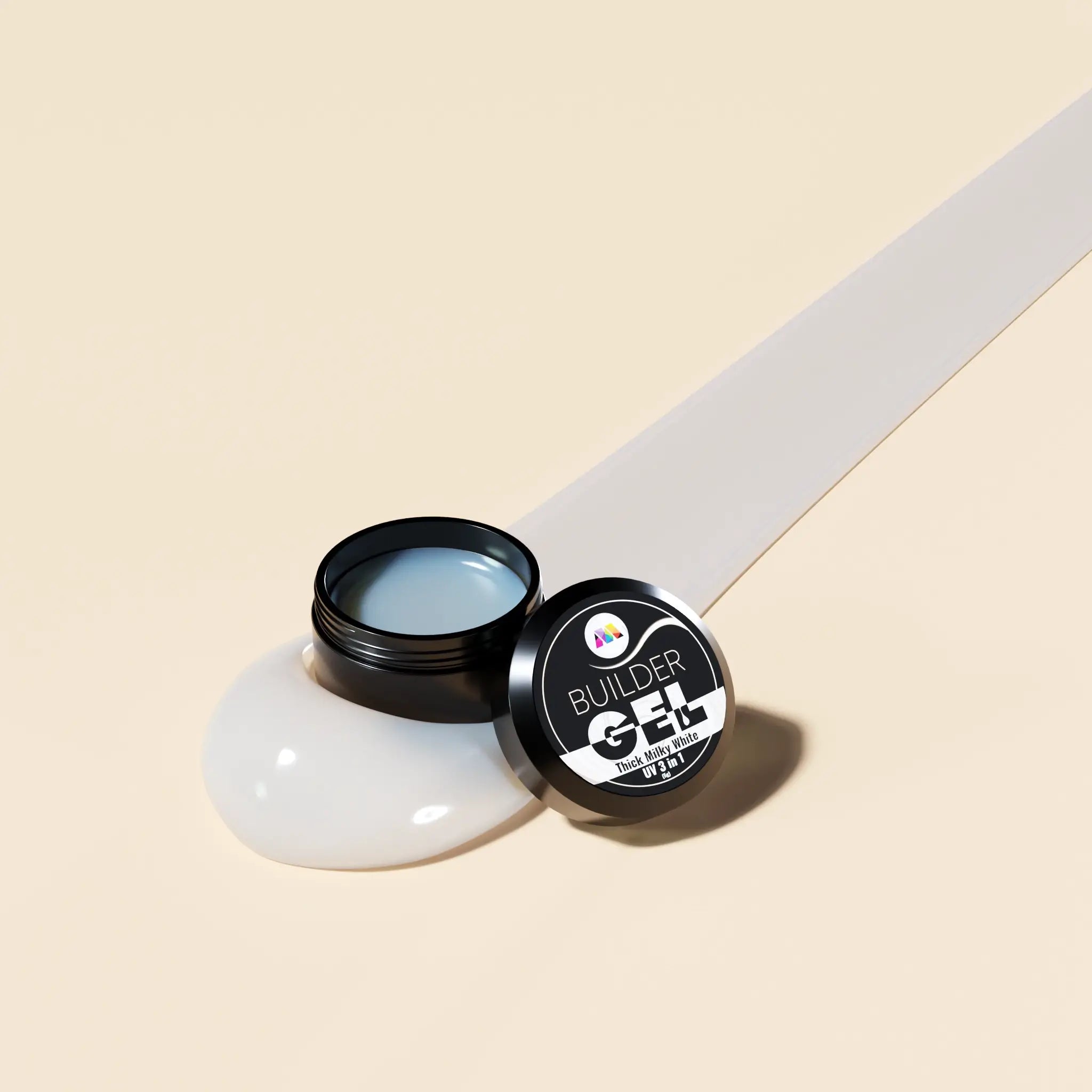 Thick Milky White UV Builder Gel - 5g