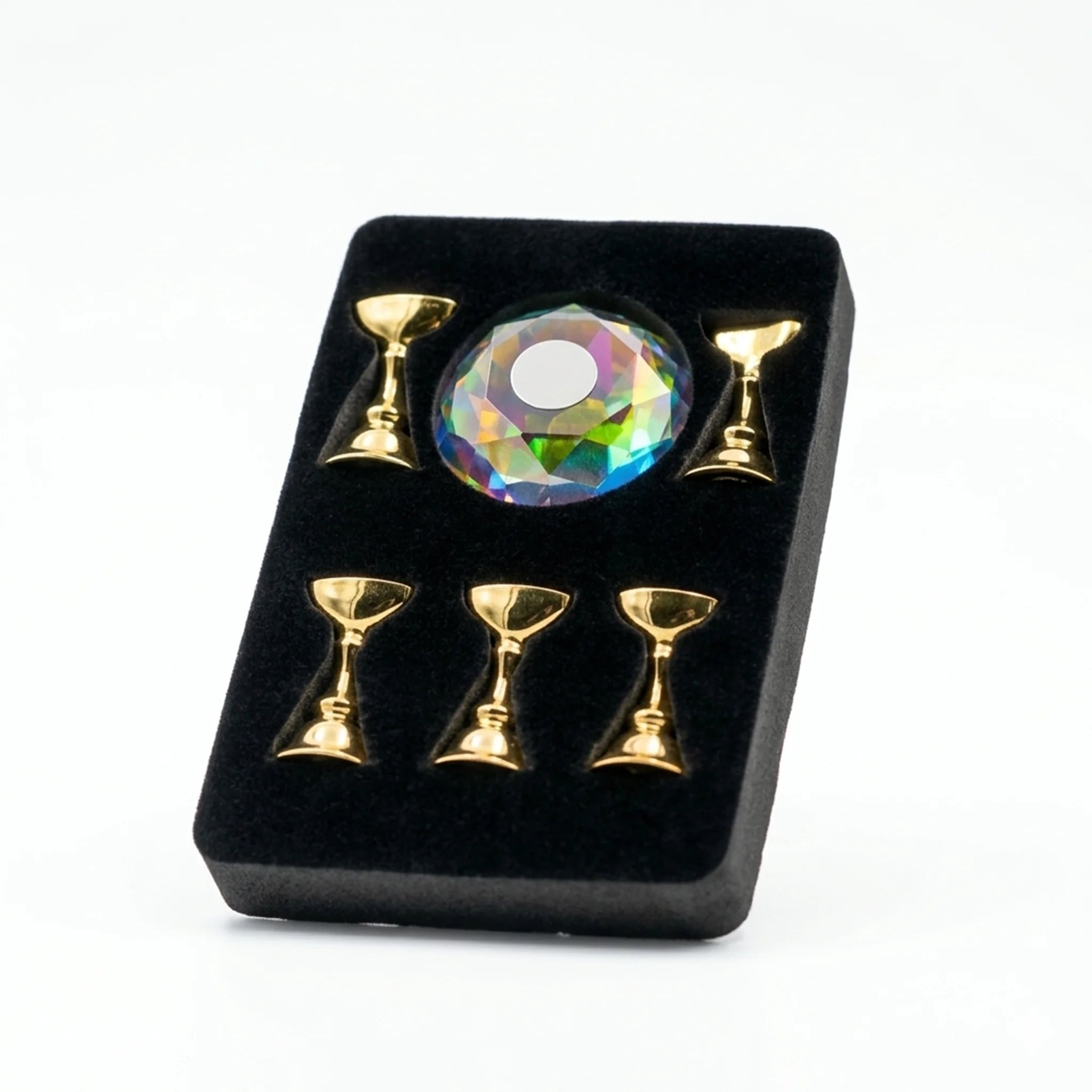 Crystal Tip Display - 3  Rainbow