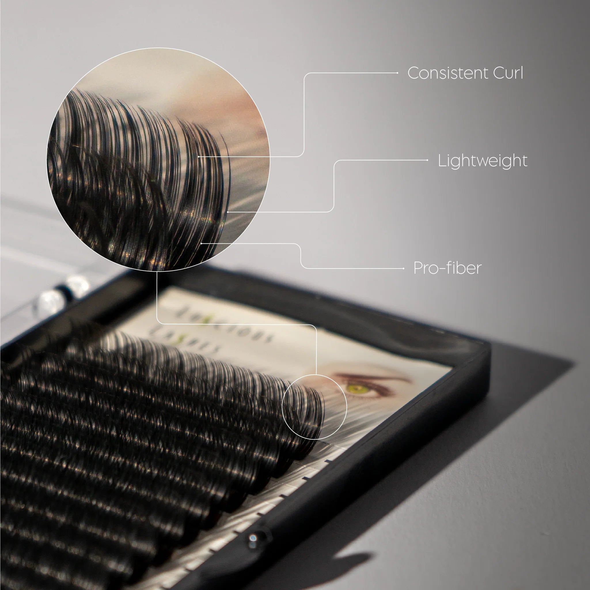 D-Curl Lashes 0.07 Black 09mm