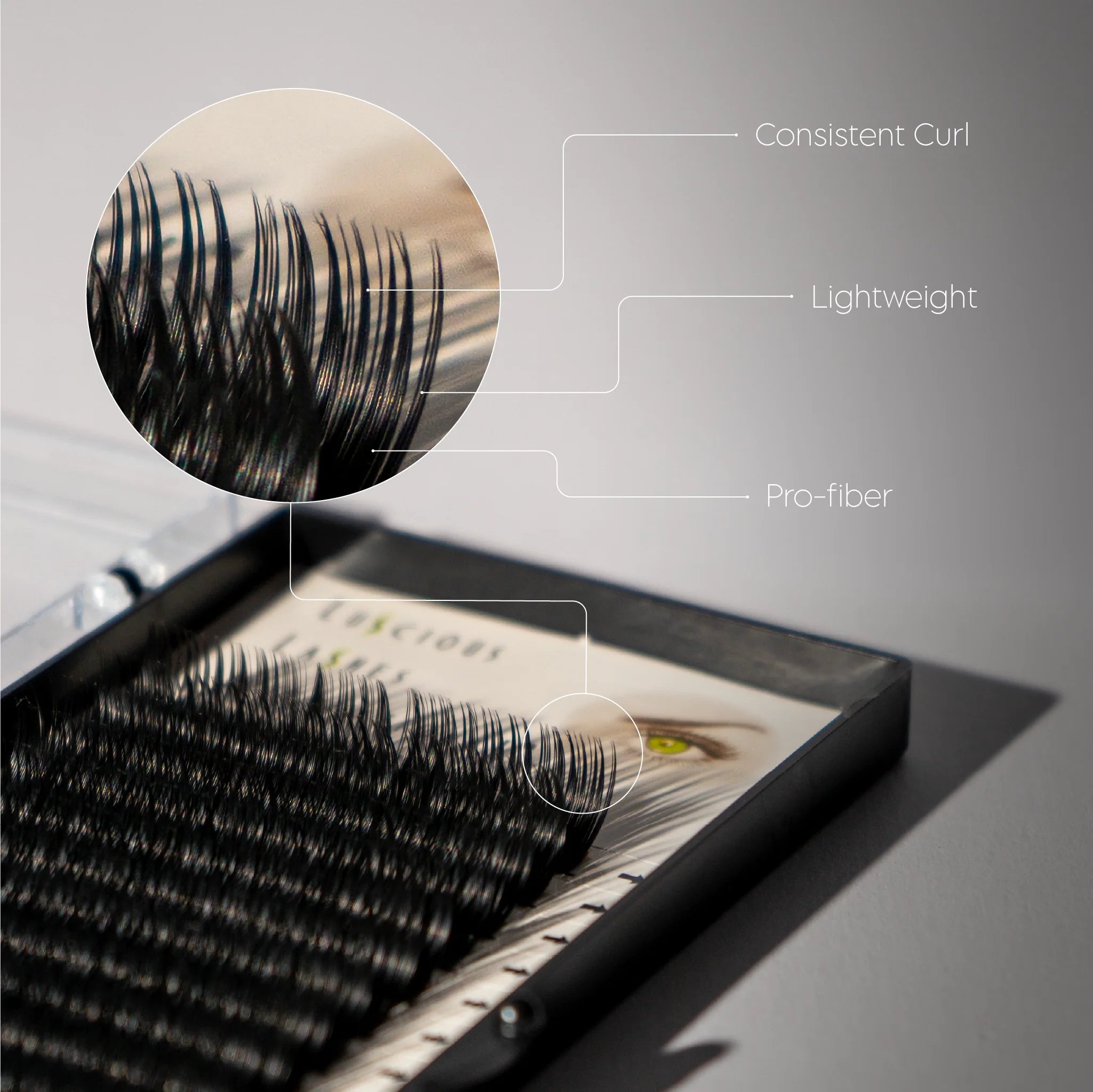 D-Curl Lashes 0.15 Black 09mm
