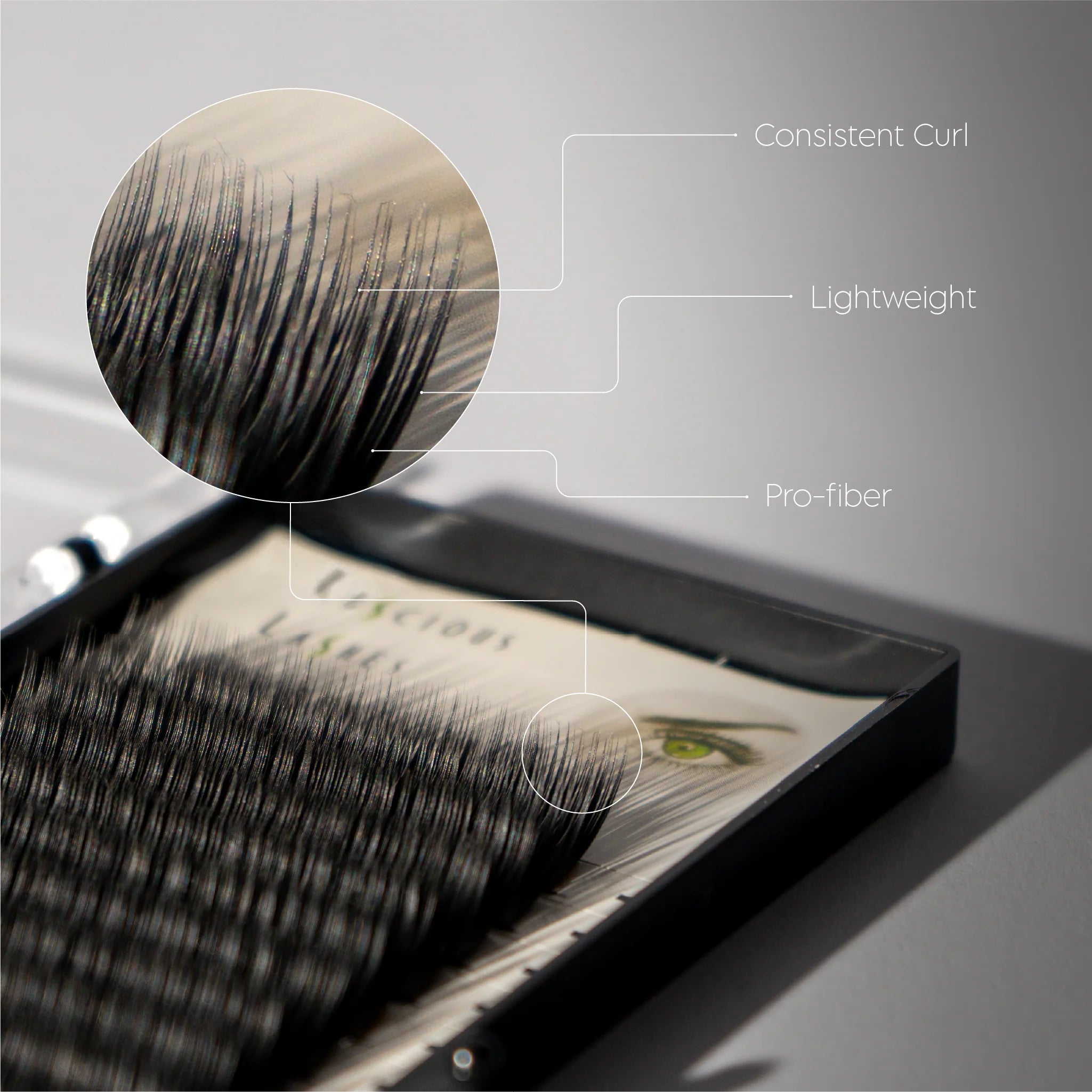 J-Curl Lashes 0.20mm Black 12mm