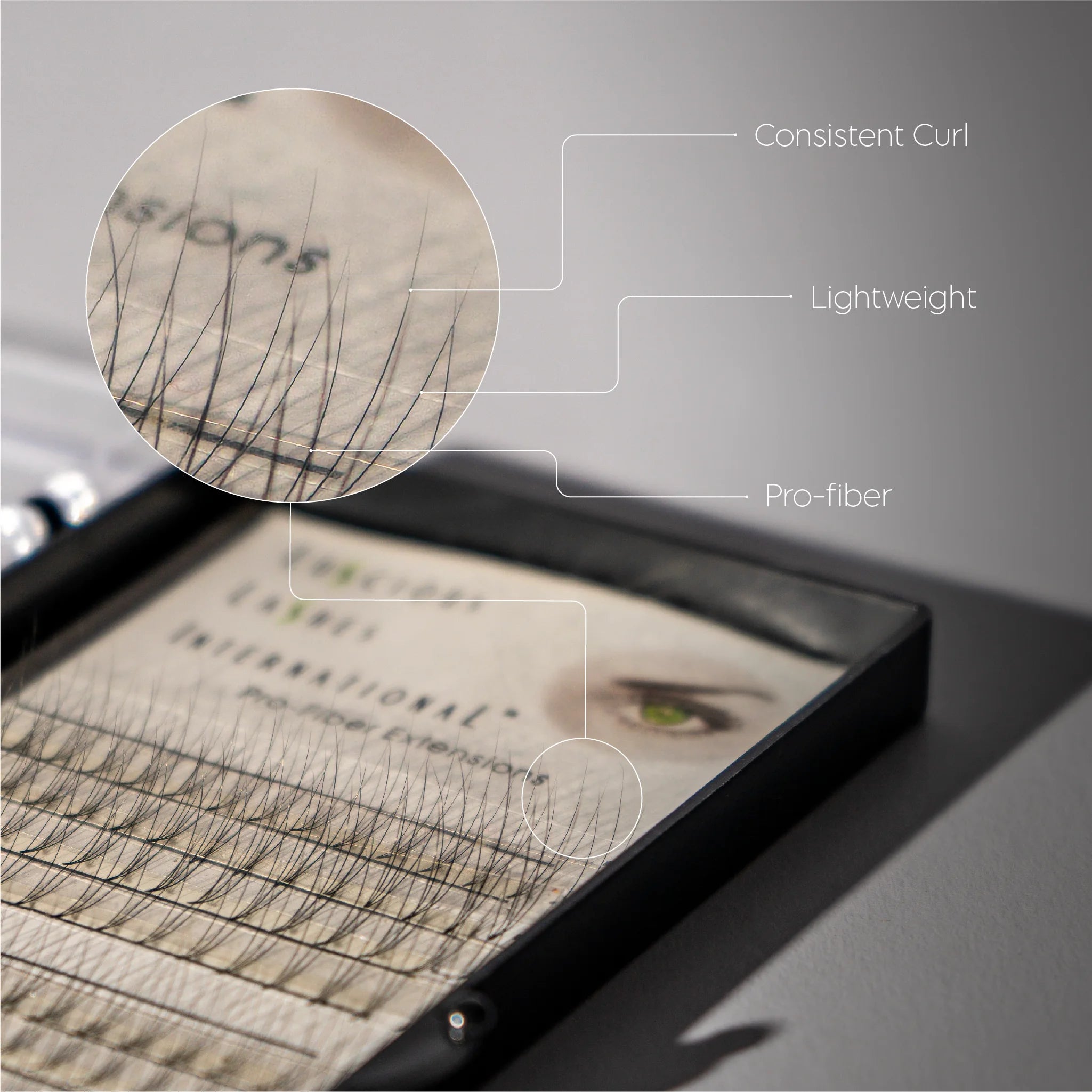 Volume Fans 12 Row 3D C-Curl 0.07mm 13 mm
