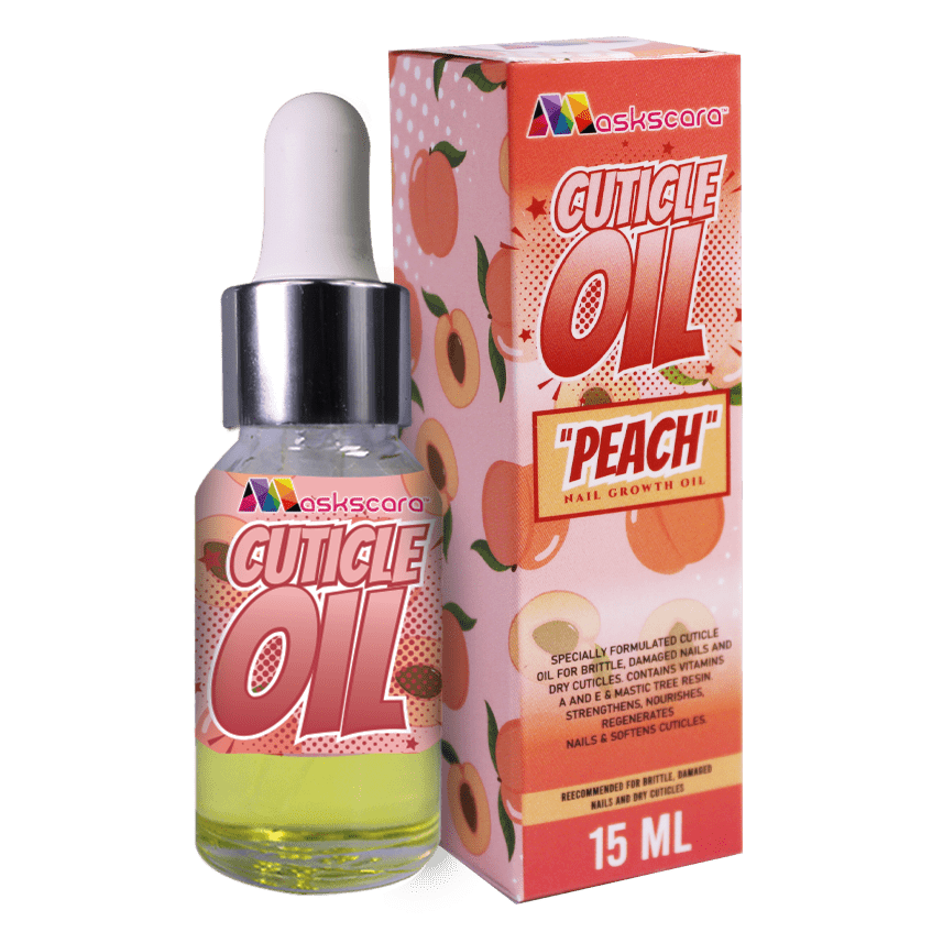 Nail Growth Cuticle Oil - Peach - Maskscara