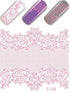 Pink Lace & Net Water Transfer - 226P - Maskscara