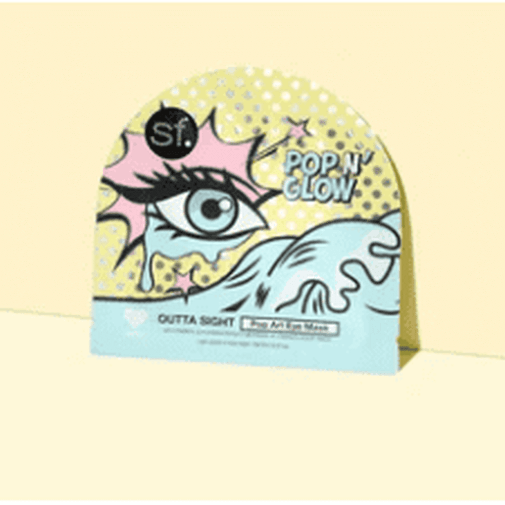Outta Sight - POP 'n GLOW Eye Mask (1pcs) - Maskscara