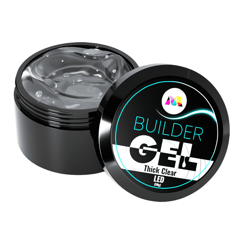 Thick Clear LED Builder Gel - 50g - Maskscara