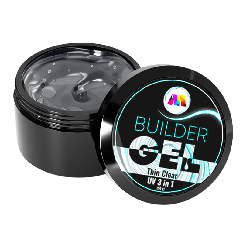 Thin Clear UV Builder Gel - 50g - Maskscara