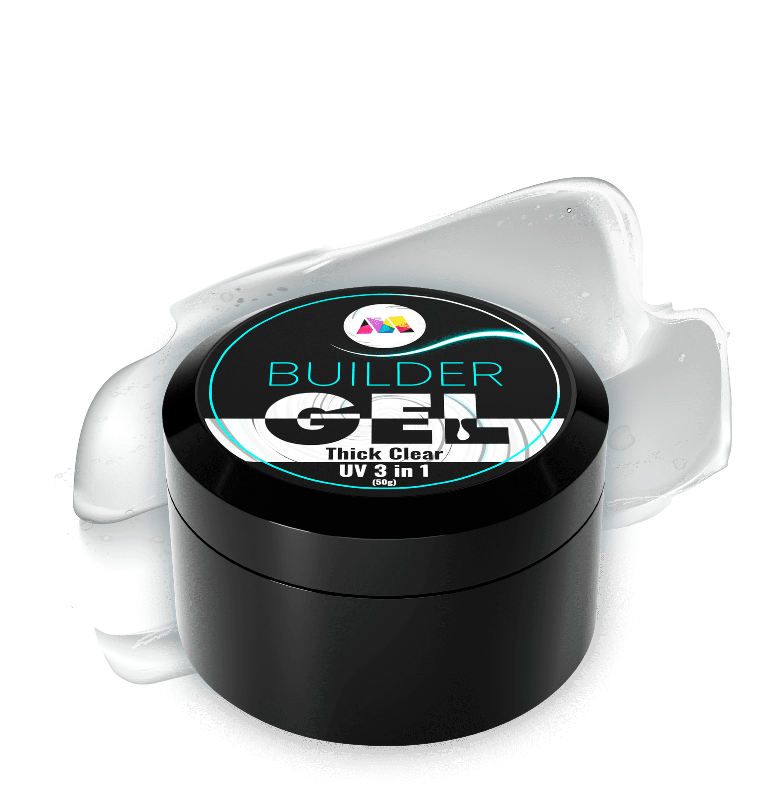 Thick Clear UV Builder Gel - 50g - Maskscara