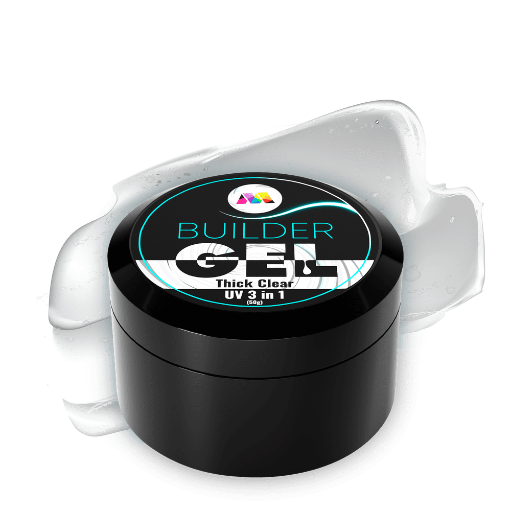 Thick Clear UV Builder Gel - 15g - Maskscara