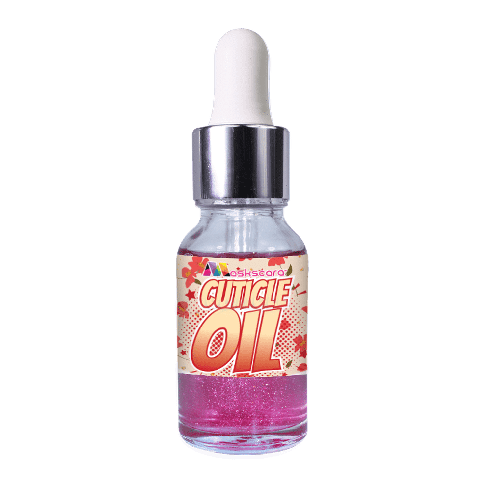 Dry Cuticle Oil With Shimmer - Poppy Field - Maskscara