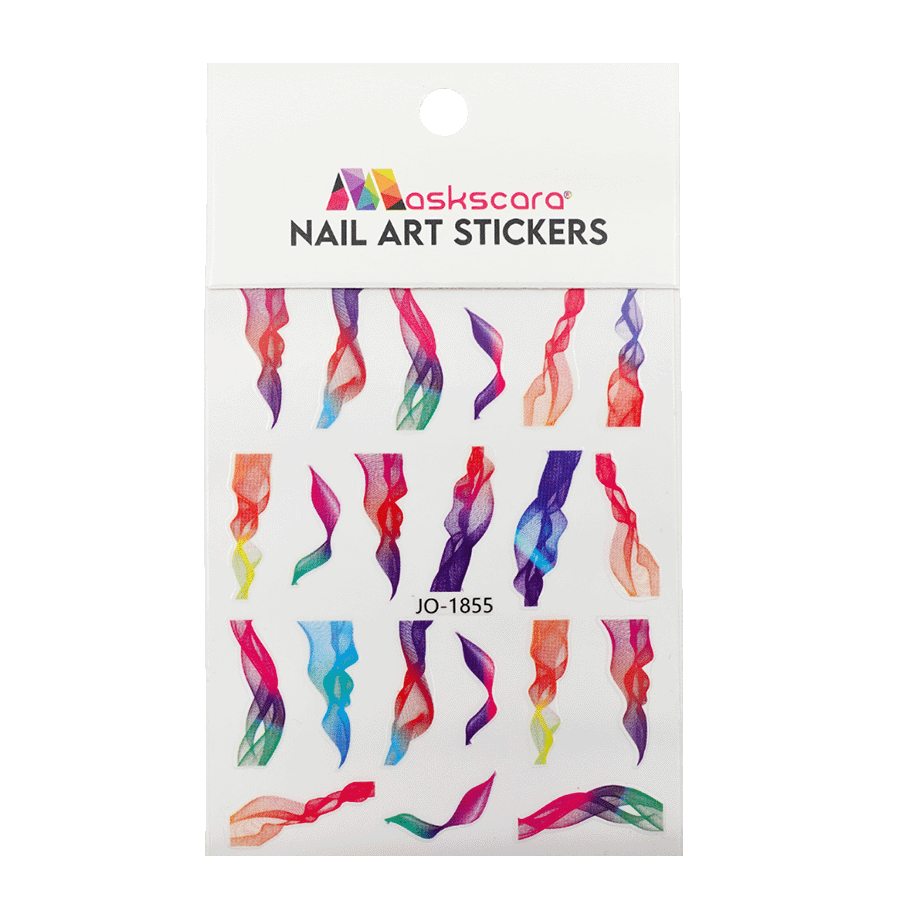 Nail Art Sticker - Watercolours 1 - Maskscara